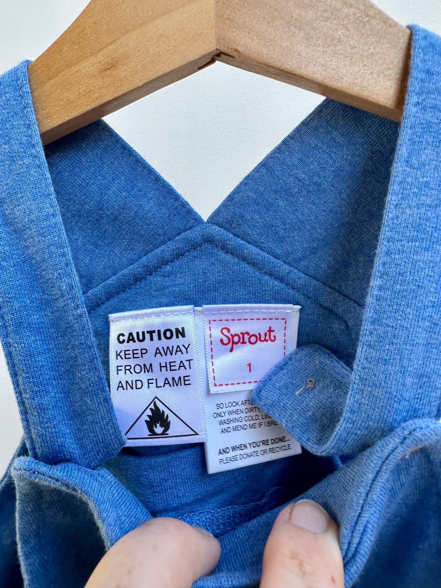 Sprout overalls - size 1
