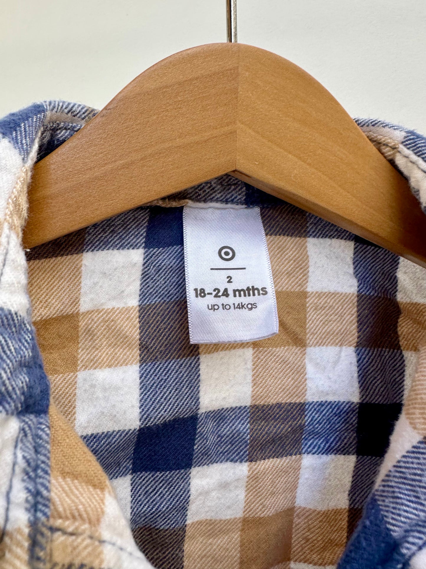 Target plaid - size 2