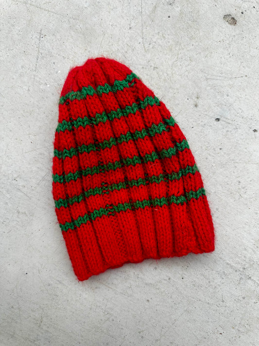 CHRISTMAS - green and red beanie - size 1-3
