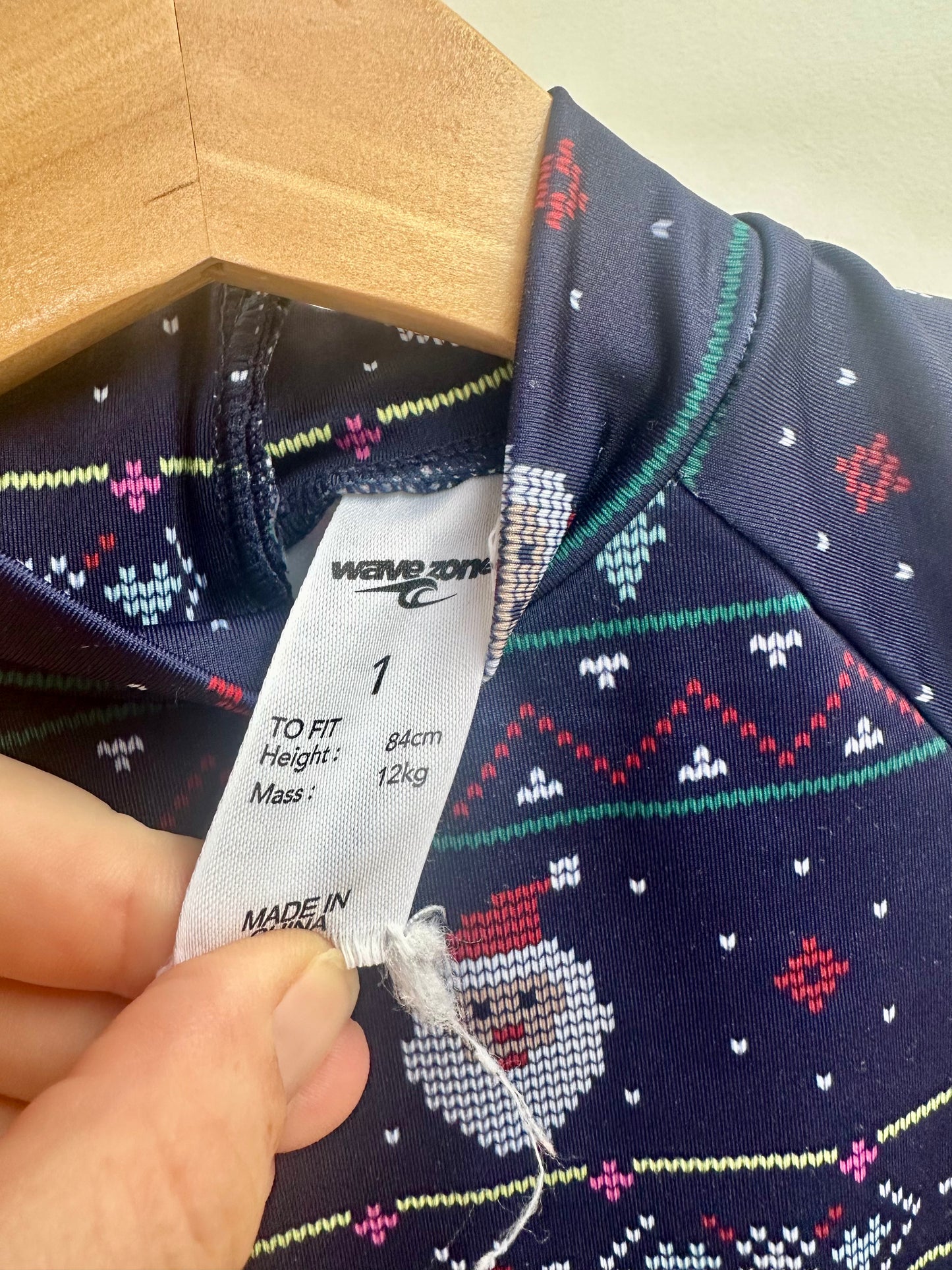 CHRISTMAS - wavezone swimmers - size 1