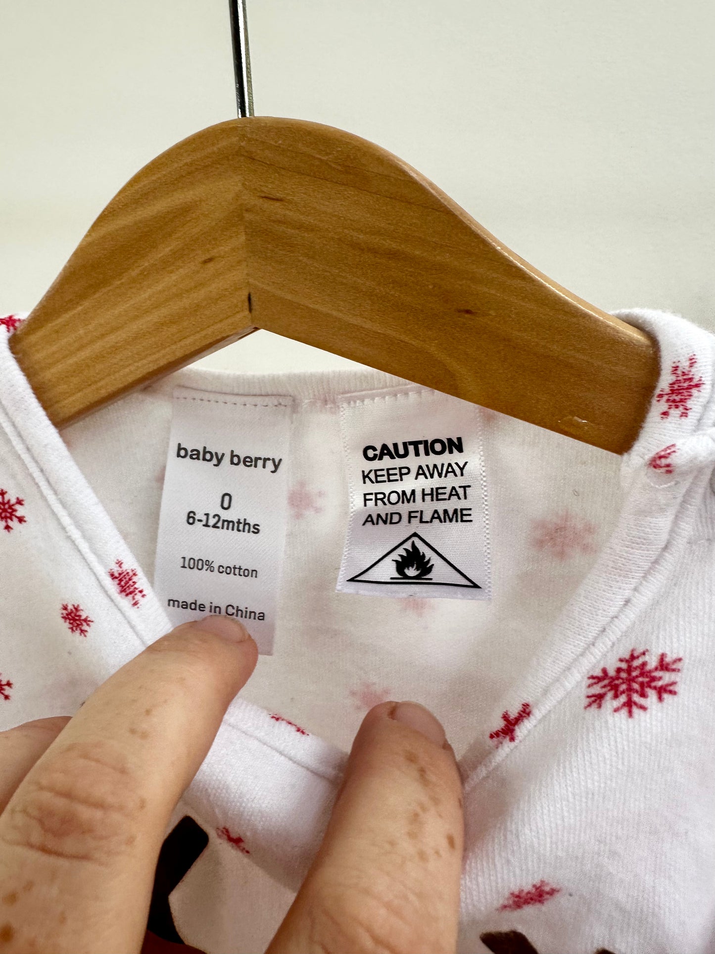 CHRISTMAS - baby berry set - size 0