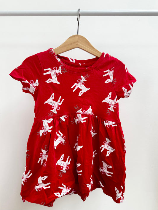 CHRISTMAS - mini mango dress - size 3