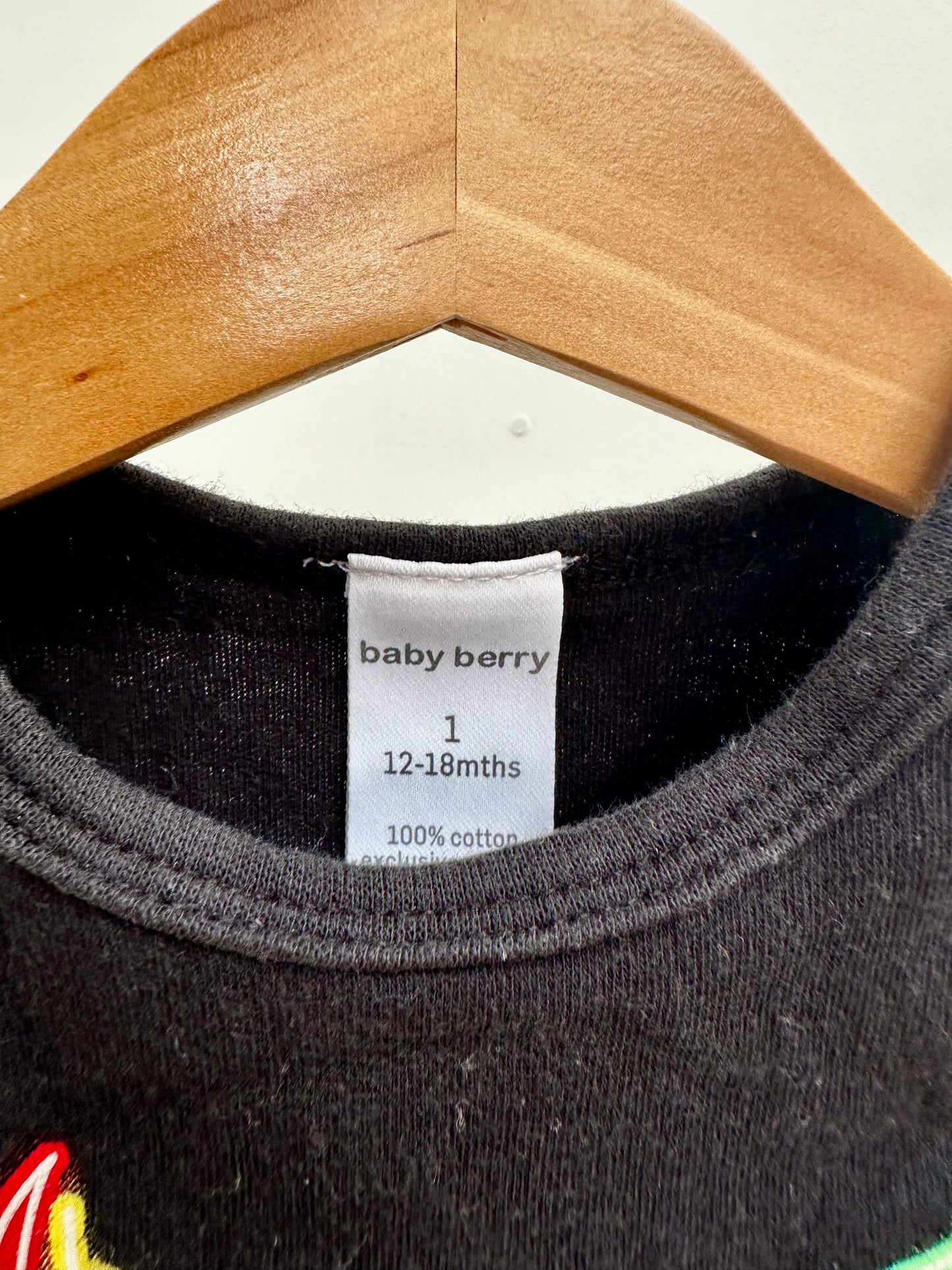 CHRISTMAS - baby berry onesie - size 1
