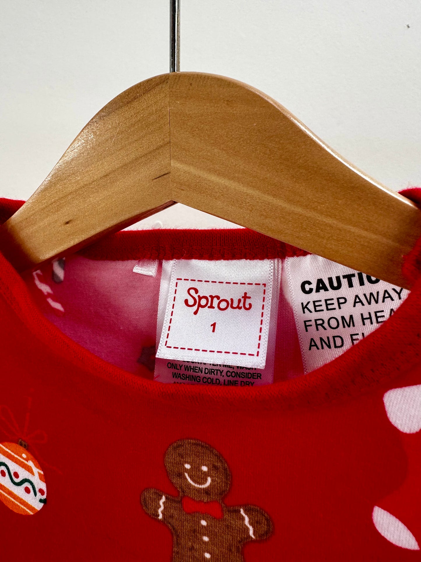 CHRISTMAS - Sprout romper - size 1