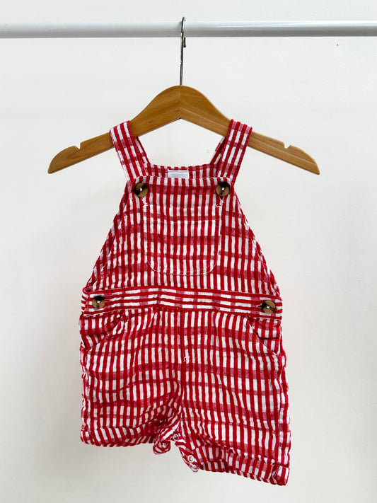 CHRISTMAS - baby berry overalls - size 0
