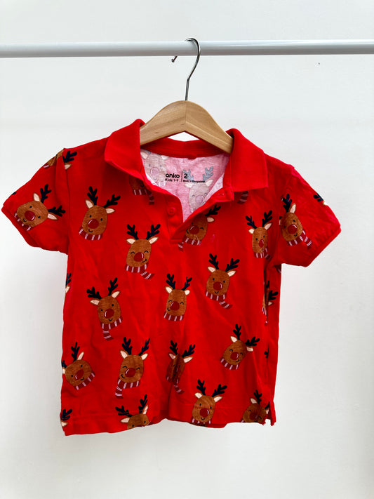 CHRISTMAS - Short sleeve t-shirt - size 2