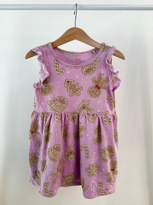CHRISTMAS - mini mango dress - size 3