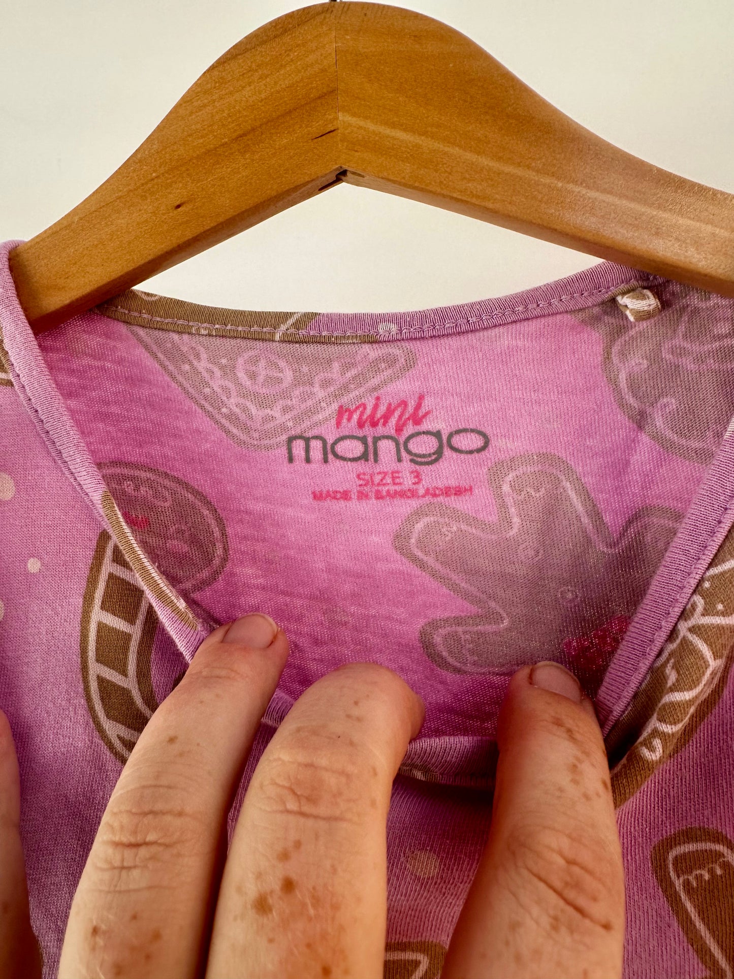 CHRISTMAS - mini mango dress - size 3