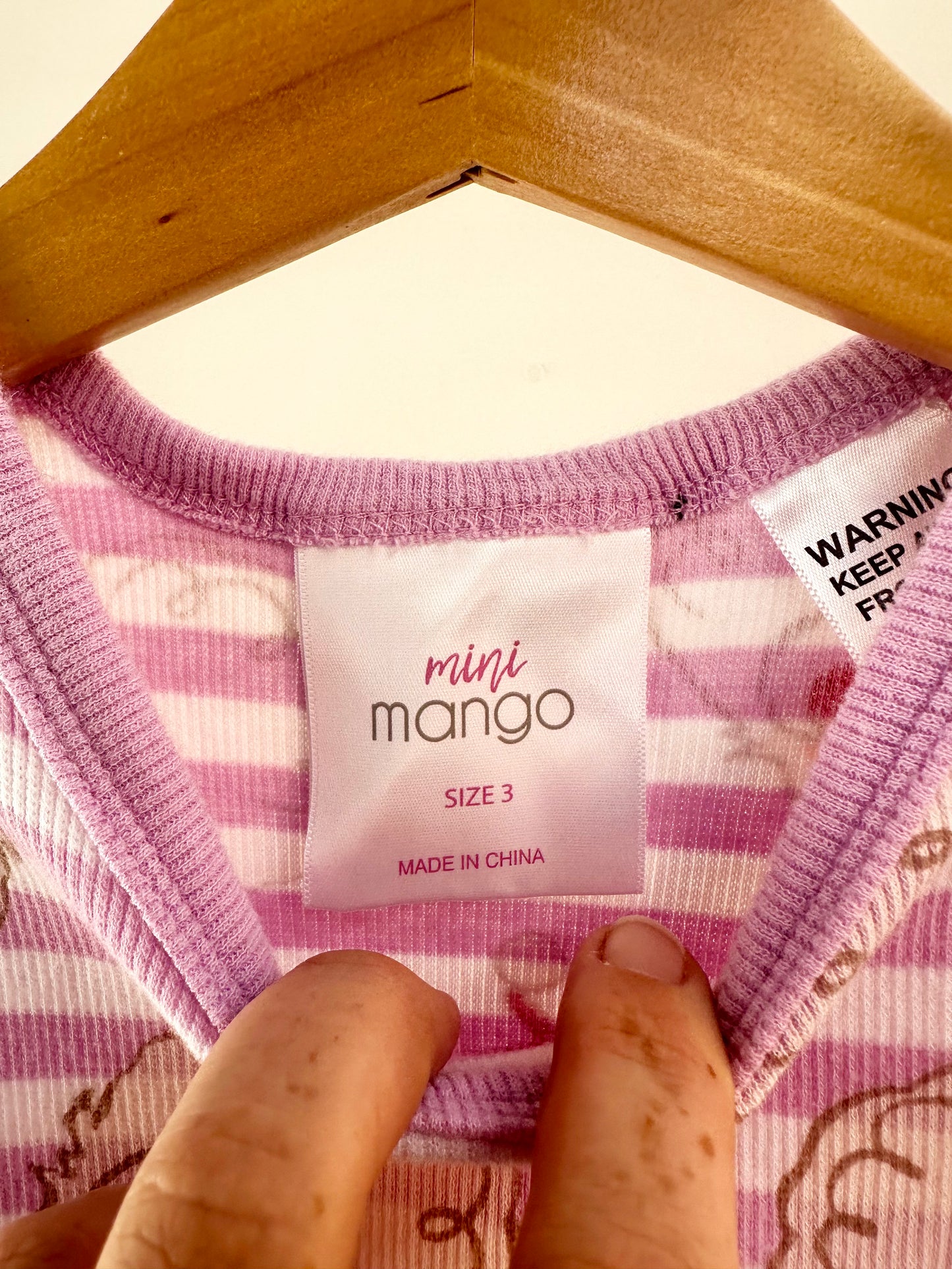 CHRISTMAS - mini mango dress - size 3