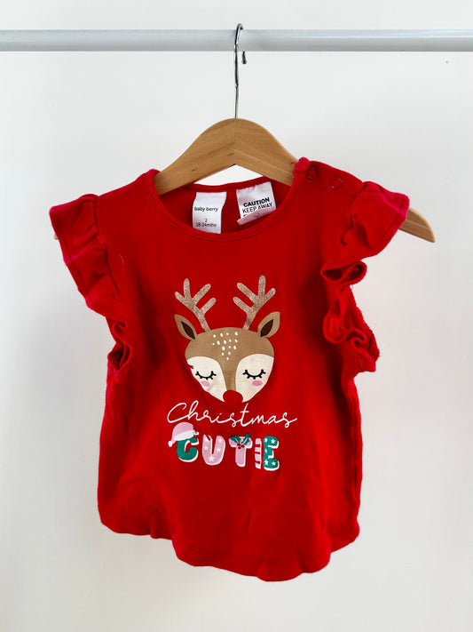 CHRISTMAS - Short sleeve t-shirt - size 2