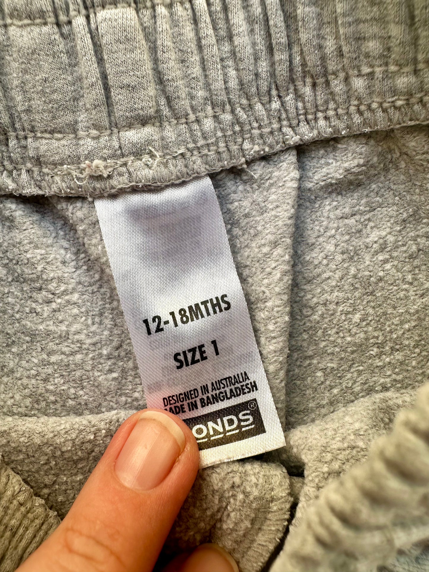 Bonds trackies - size 1