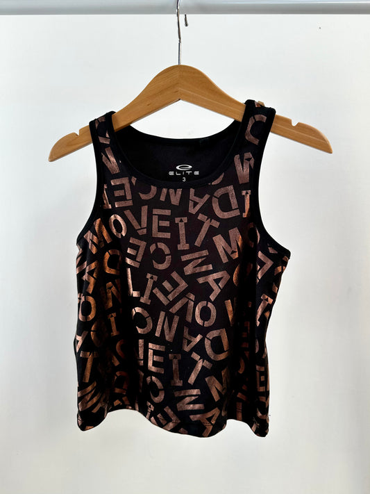 Elite dance singlet - size 3