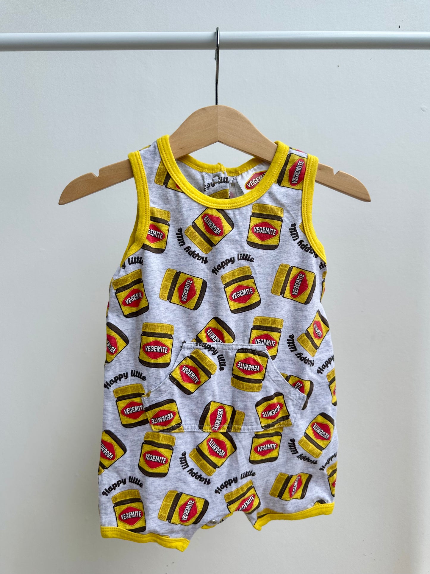 Vegemite romper - size 0