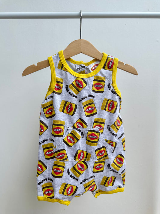 Vegemite romper - size 0