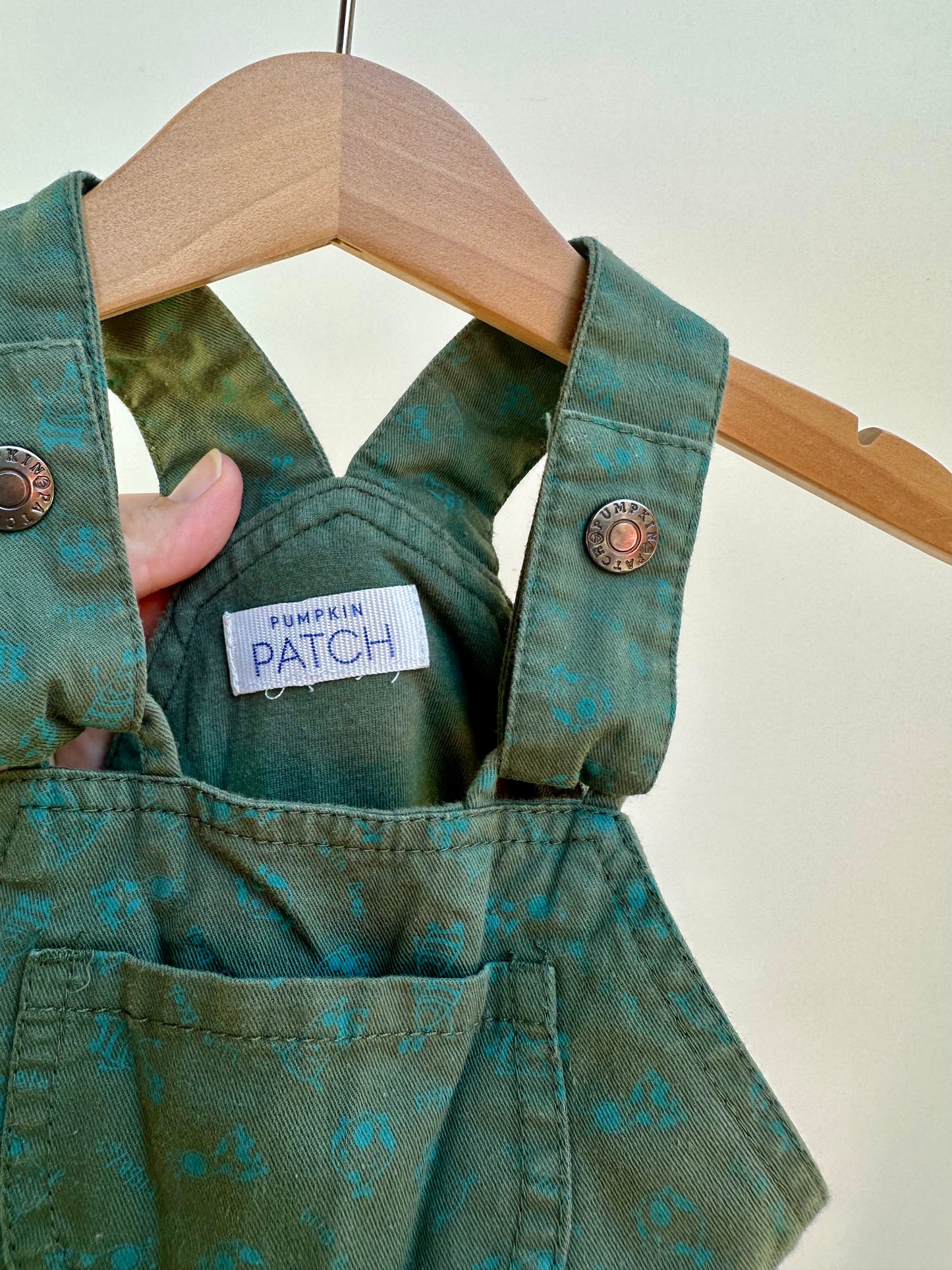 Pumpkin patch overalls - size ~0