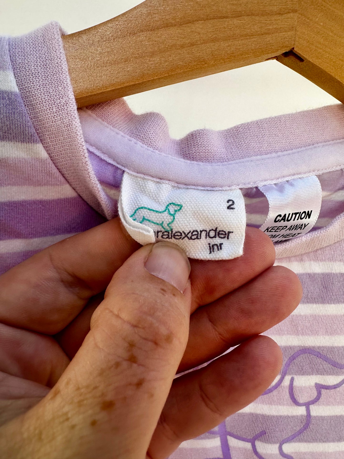 Peter Alexander pj top - size 2