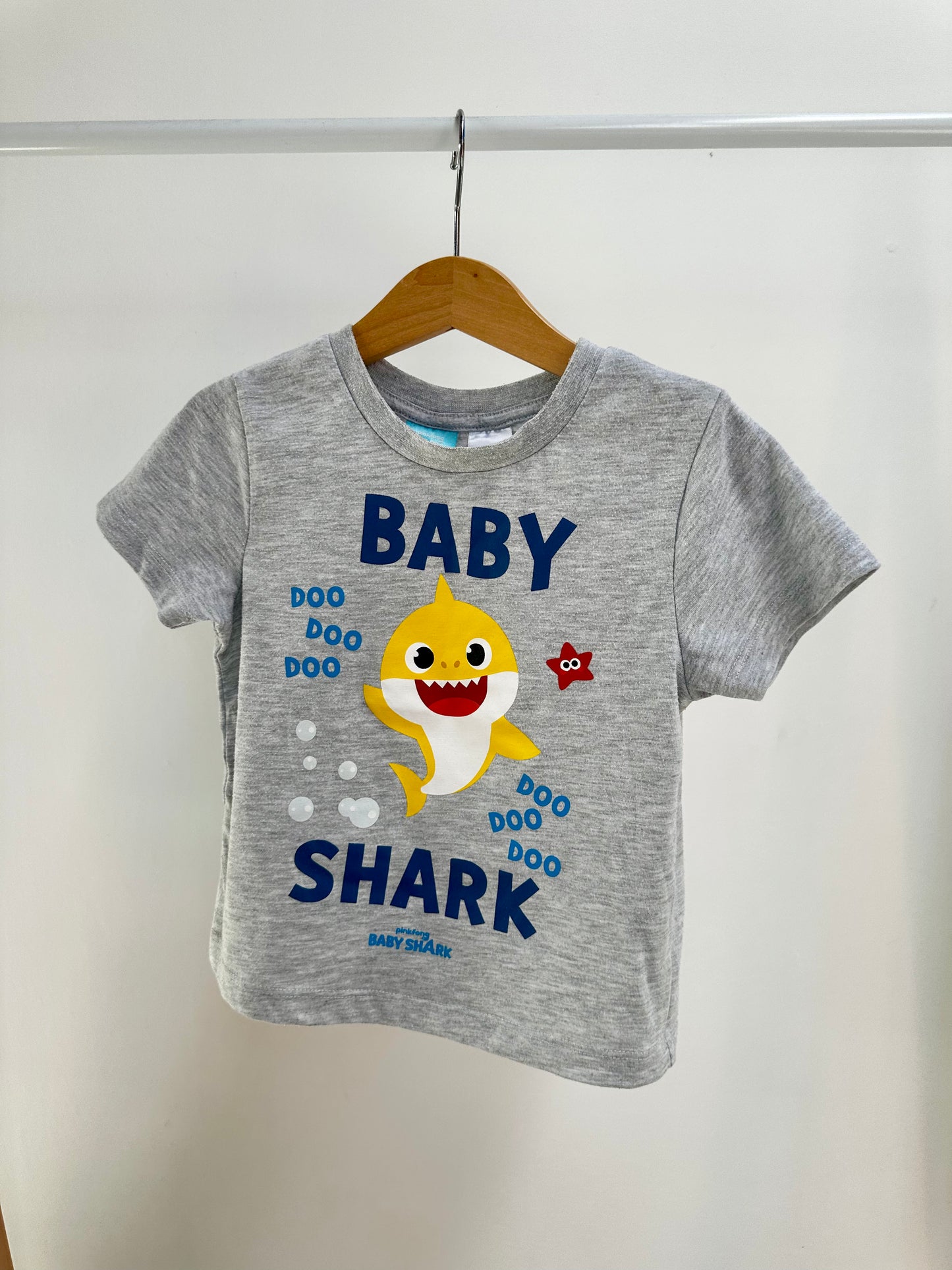 Baby Shark pjs - size 2