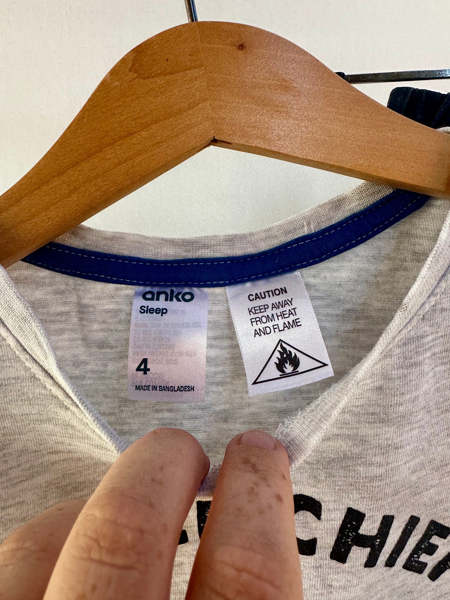 Anko pjs - size 4