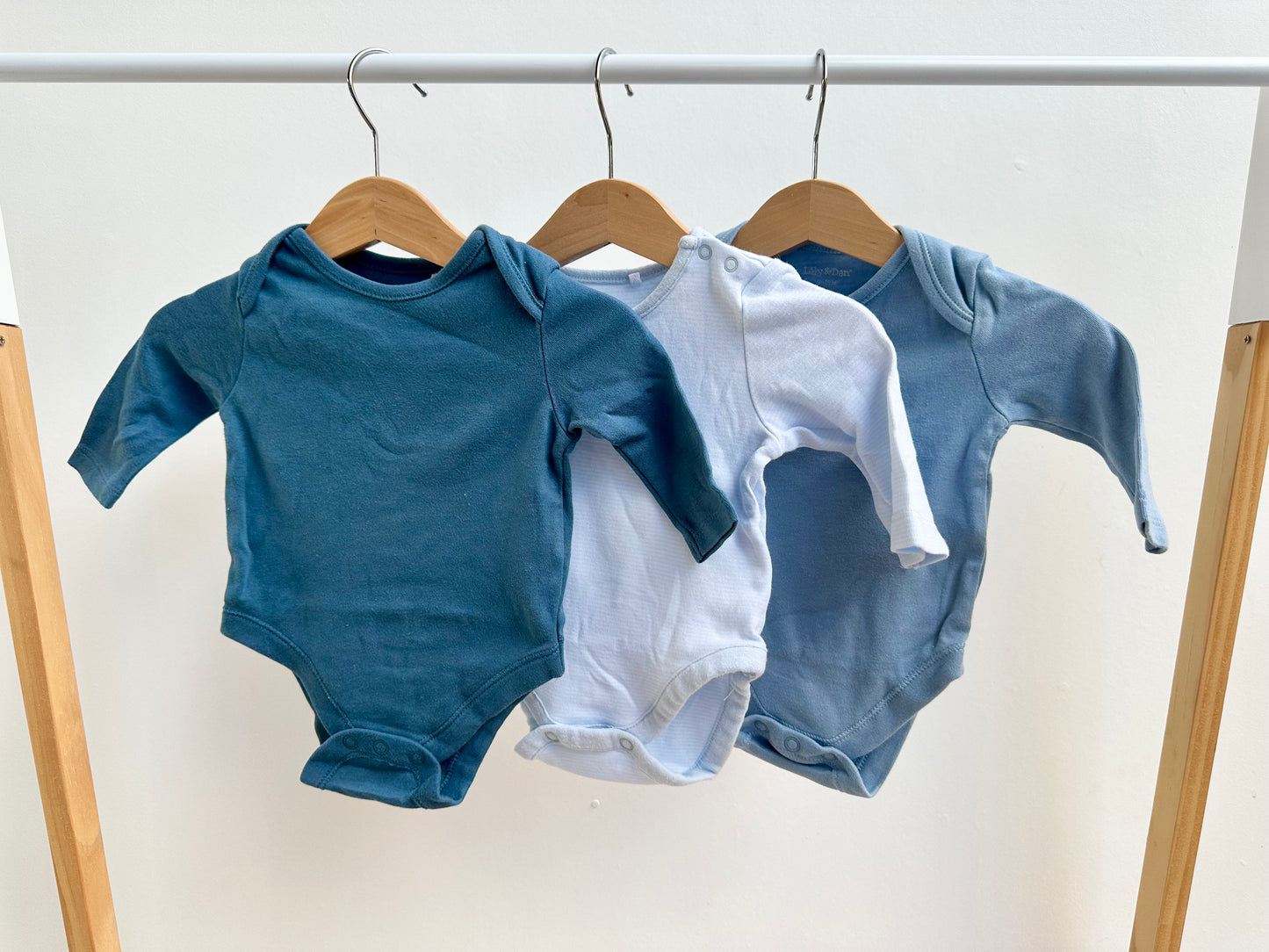Lily and Dan long sleeved bodysuit bundle - size 000