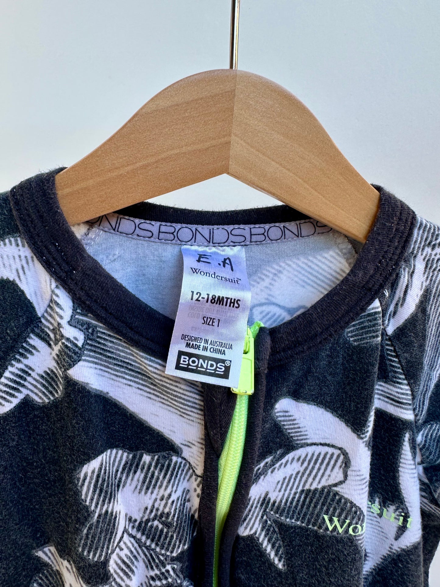 Bonds Wondersuit - size 1