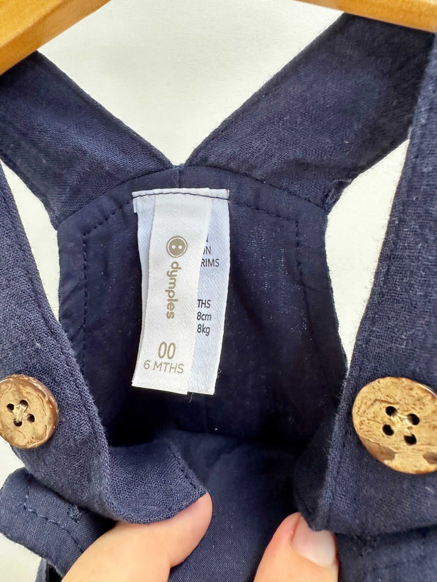 Dymples overalls - size 00