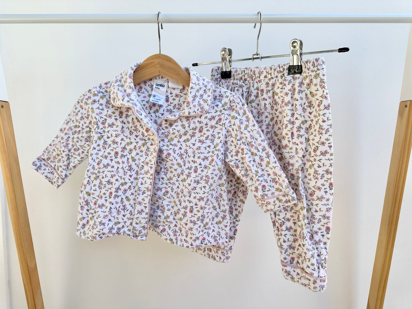 Anko flannel pjs - size 0