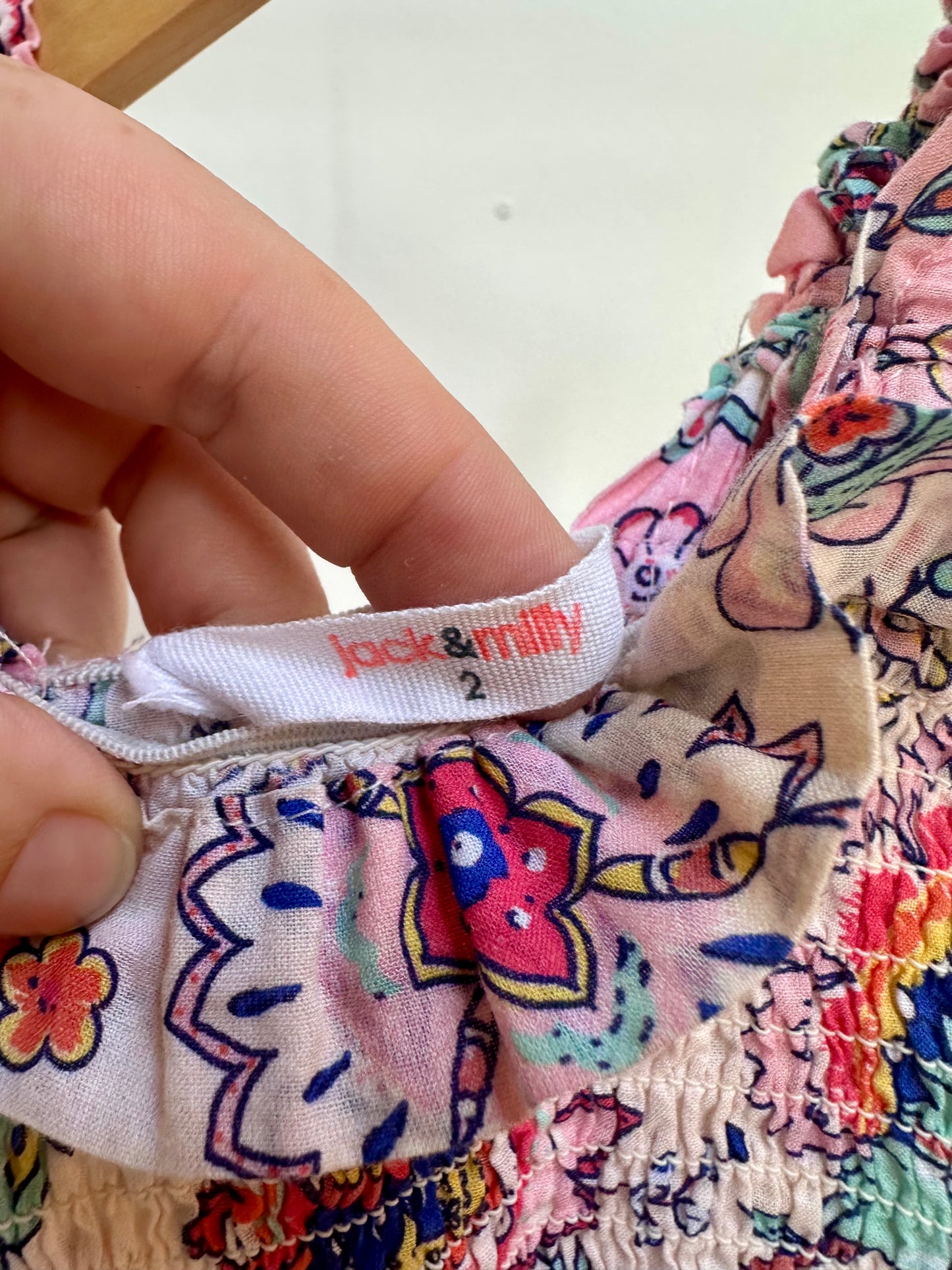 Jack and Milly romper - size 2