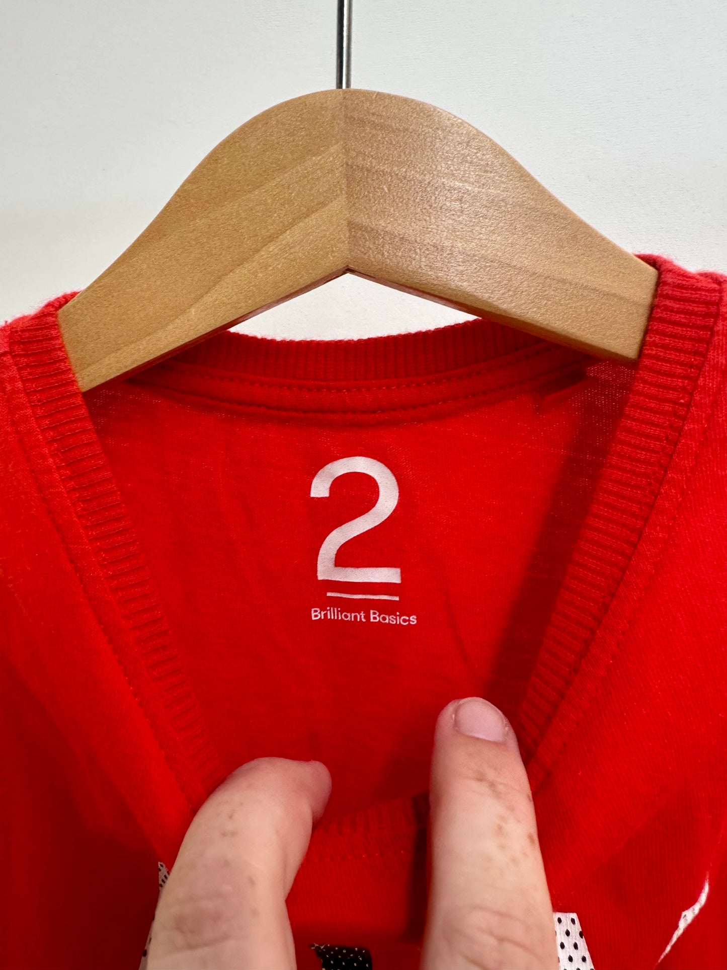 Brilliant basics singlet - size 2