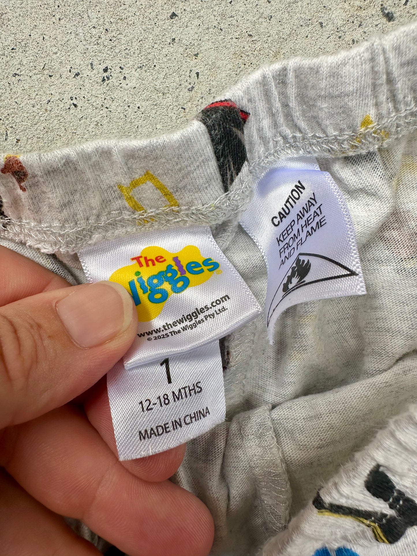 Wiggles long pants - size 1