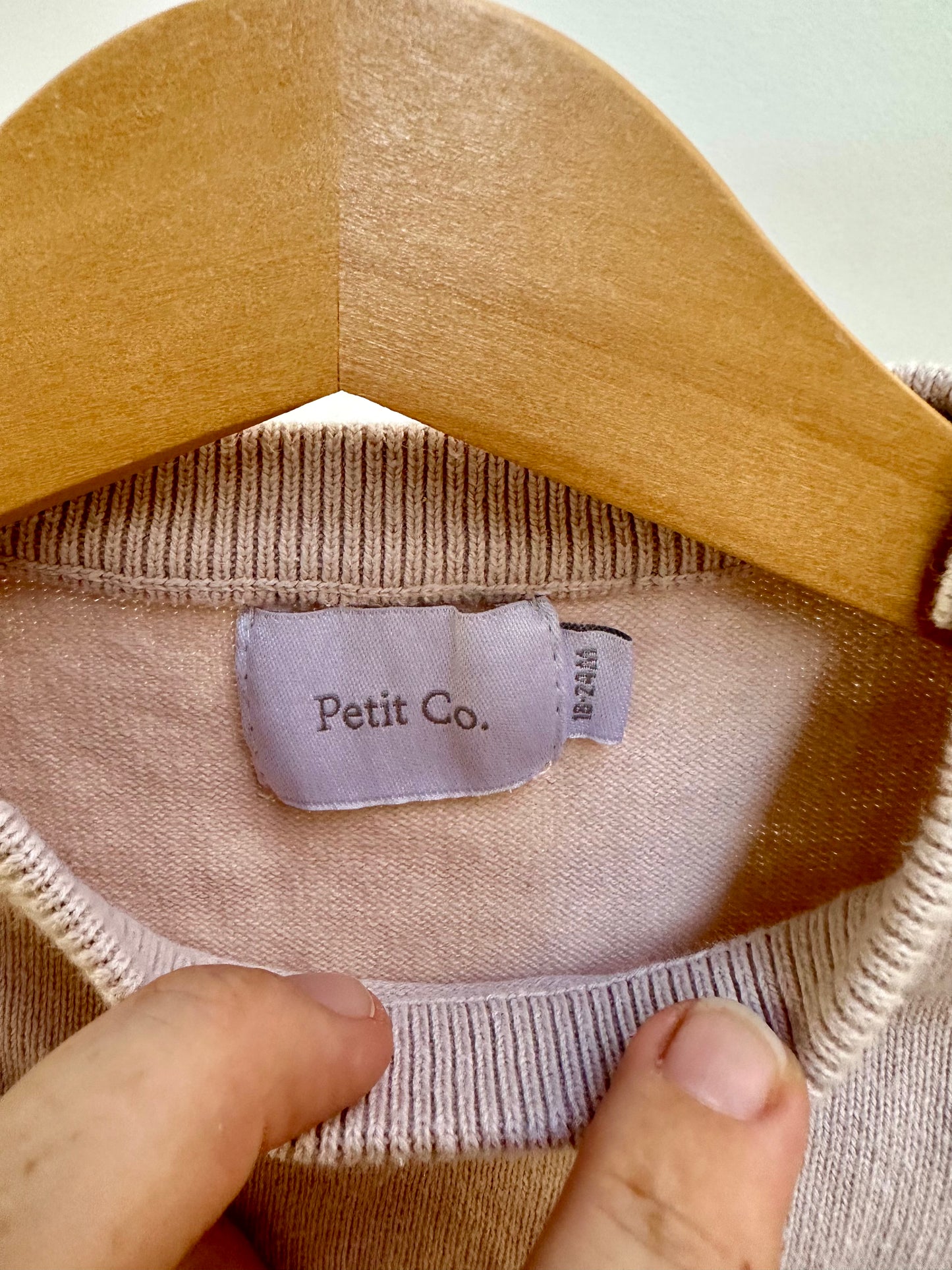 Petit Co jumper - size 2