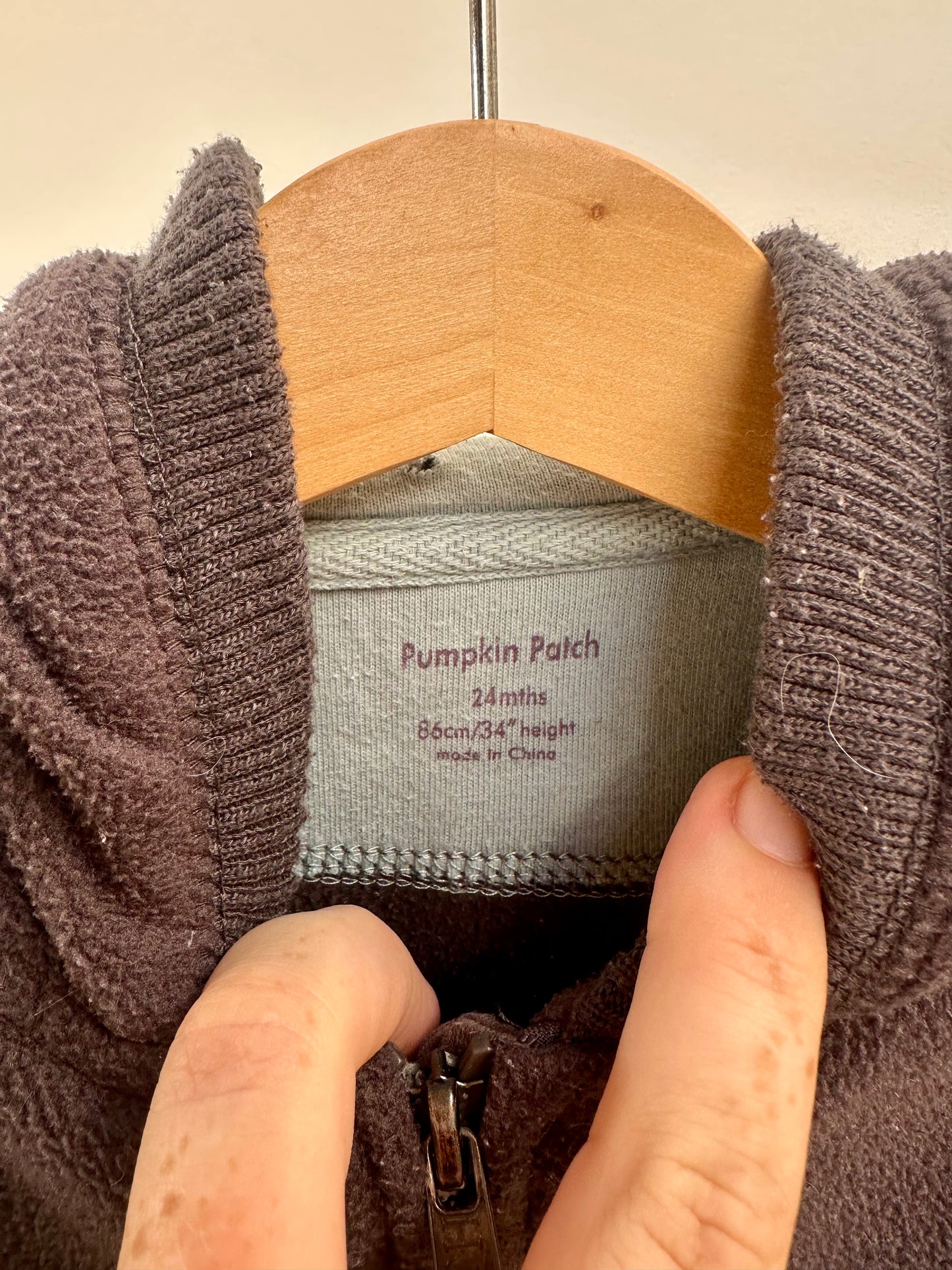 Pumpkin Patch hoodie - size 24months
