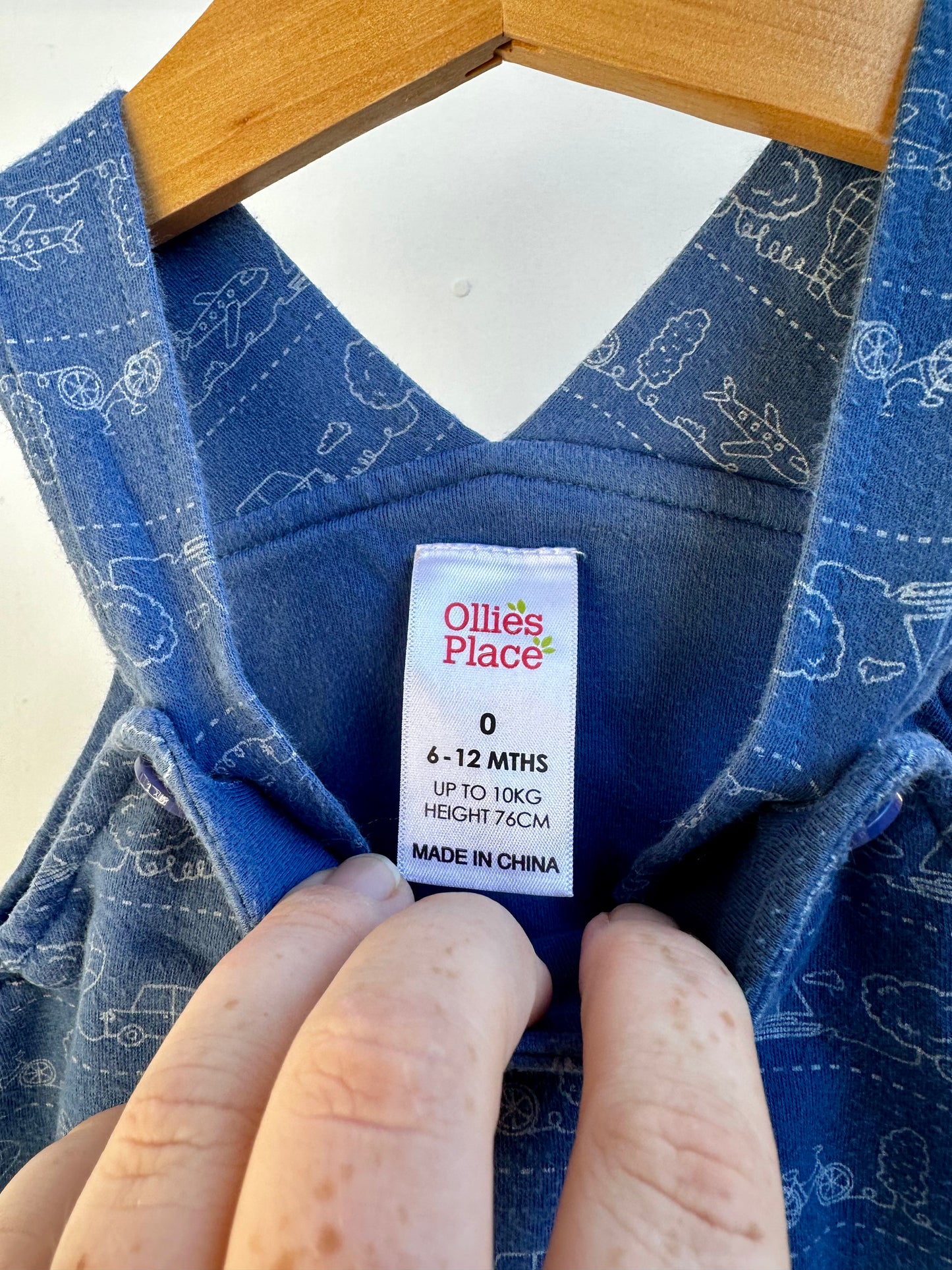 Ollie’s place overalls - size 0