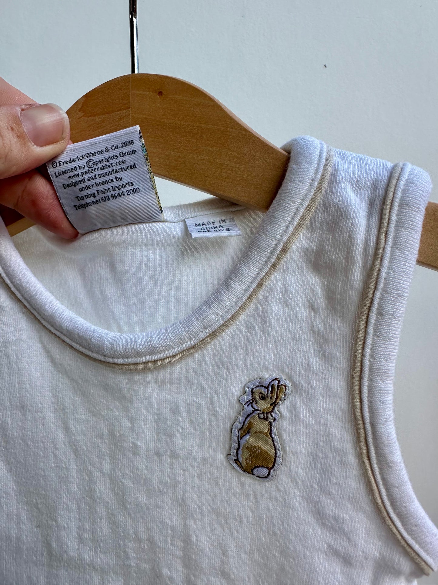 Peter Rabbit Singlet - size 0
