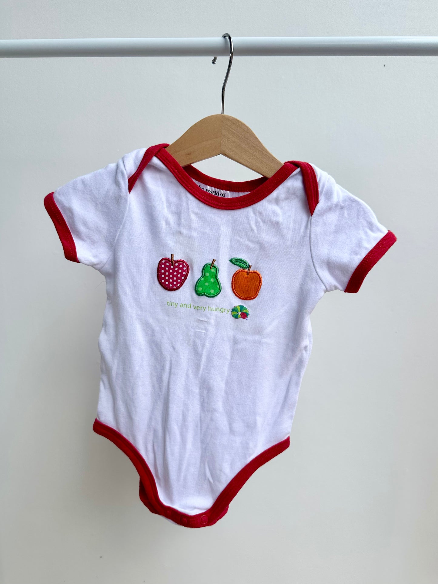 Very Hungry Caterpillar onesie - size 0