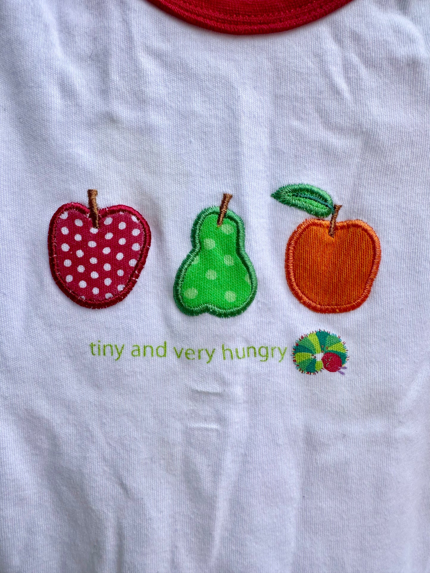 Very Hungry Caterpillar onesie - size 0