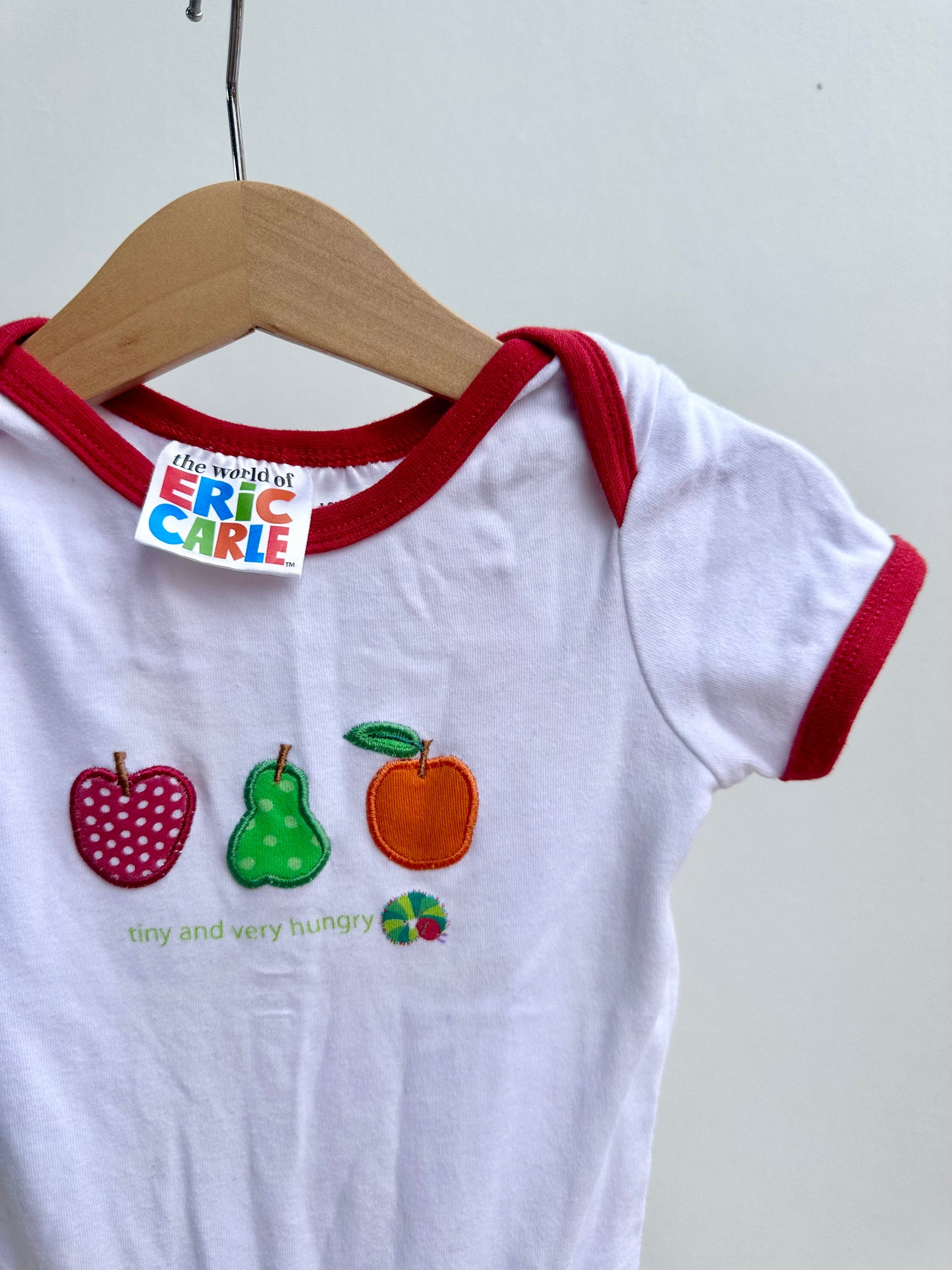 Very Hungry Caterpillar onesie - size 0