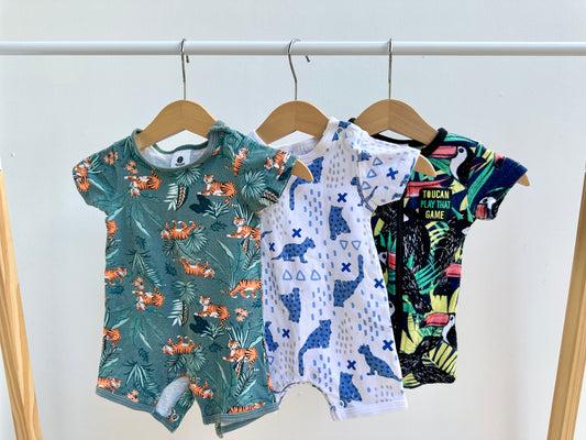 Wild Ones Romper Bundle - size 0000
