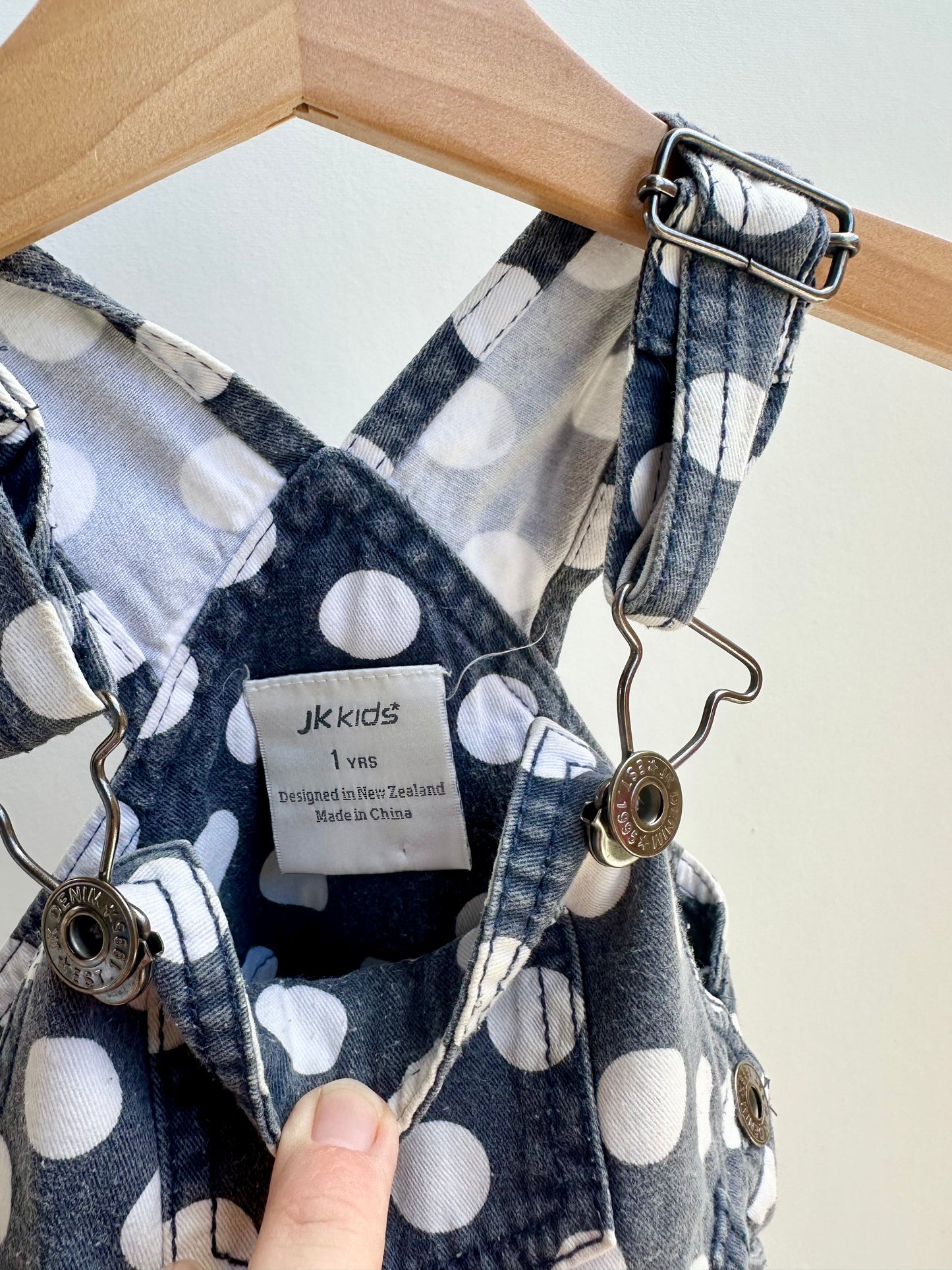 Jk Kids Pinafore - size 1
