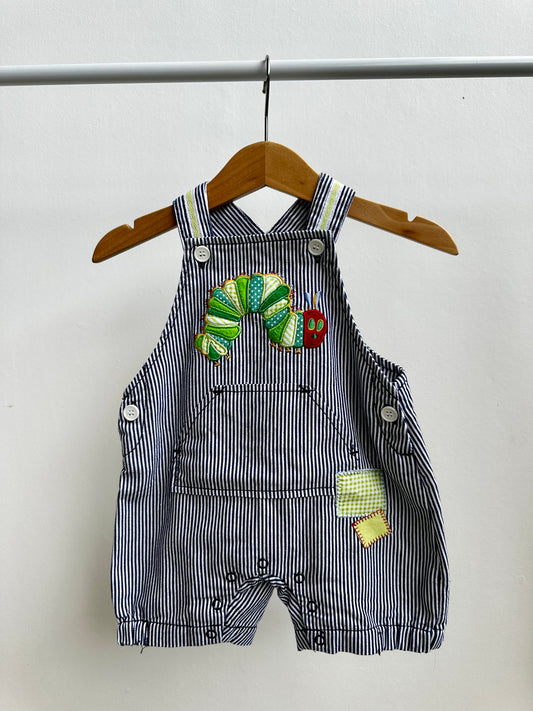 The hungry little caterpillar overalls - size 000
