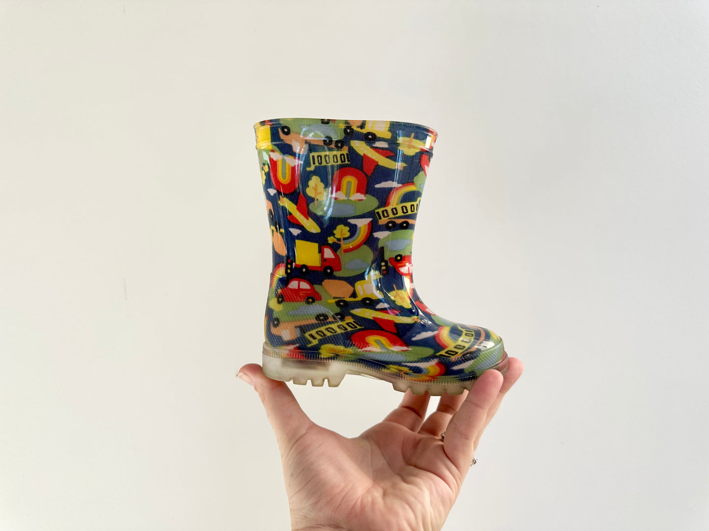 SHOES - Anko light up wellies - size 6