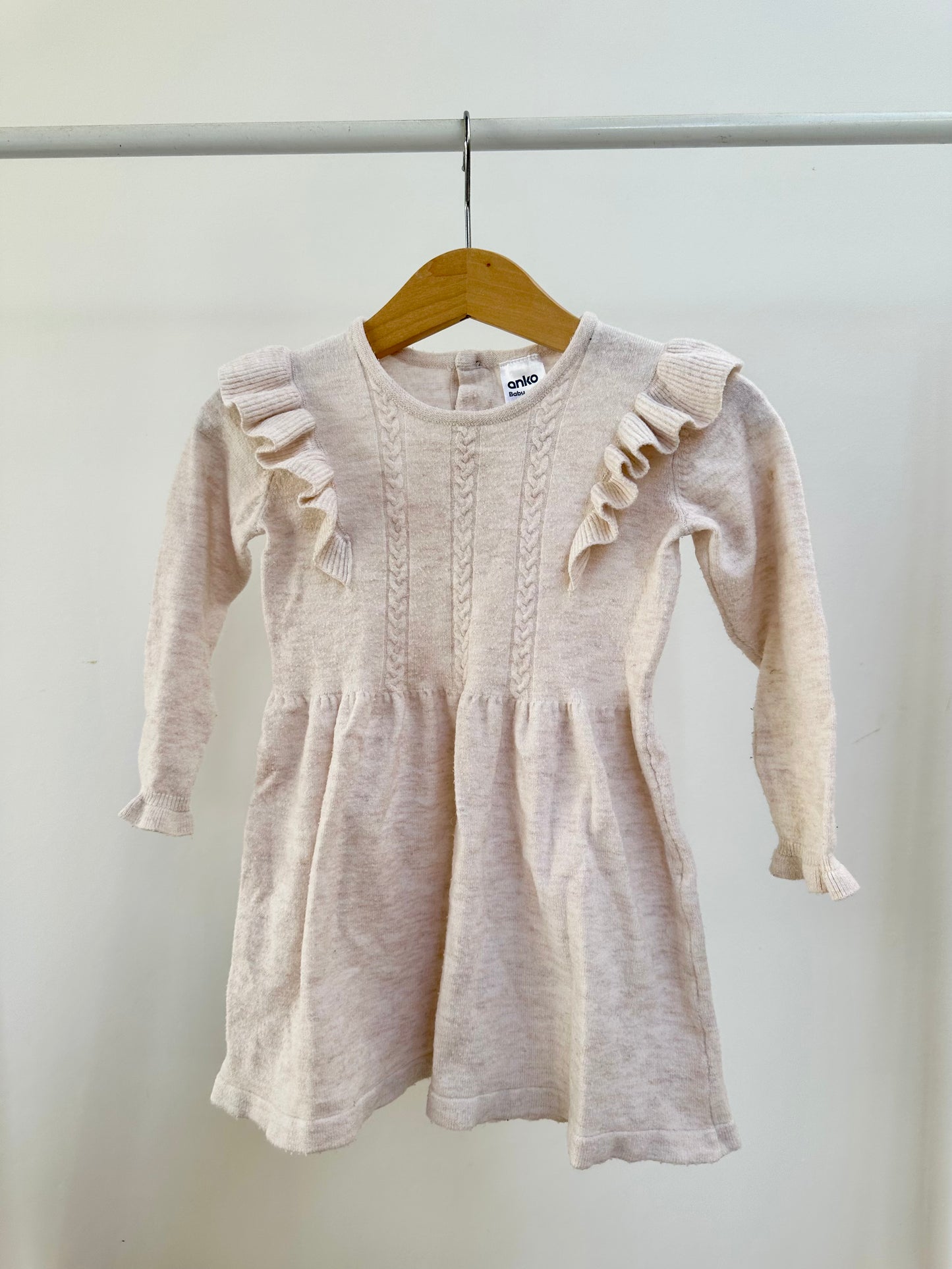 Anko fleece dress - size 1