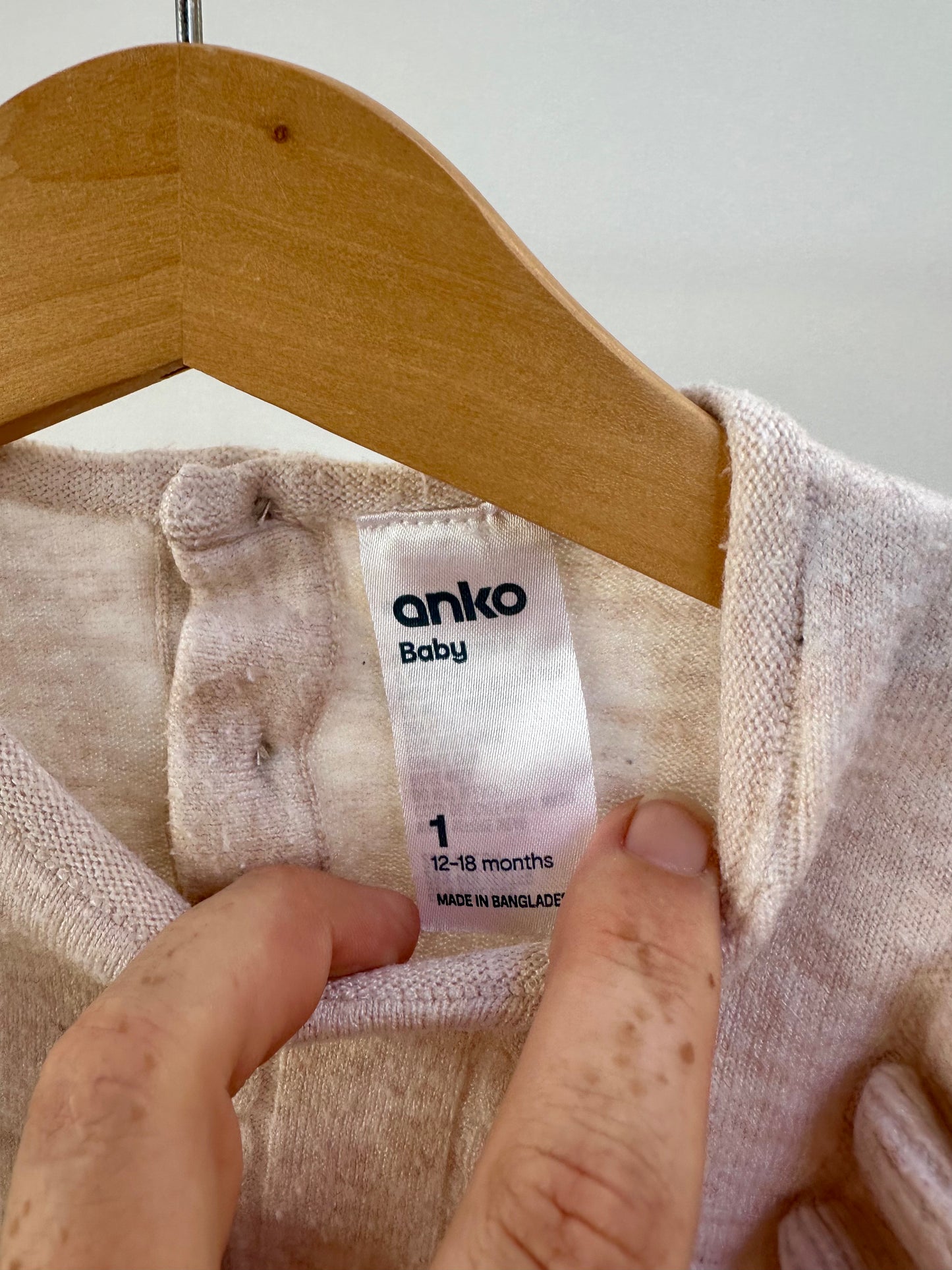 Anko fleece dress - size 1