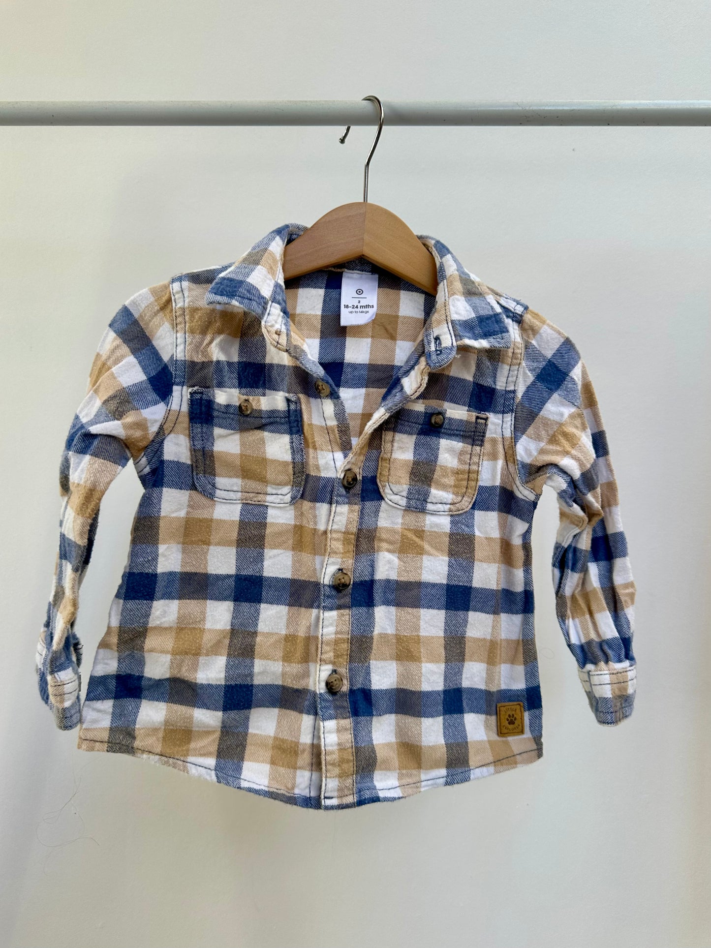 Target plaid - size 2