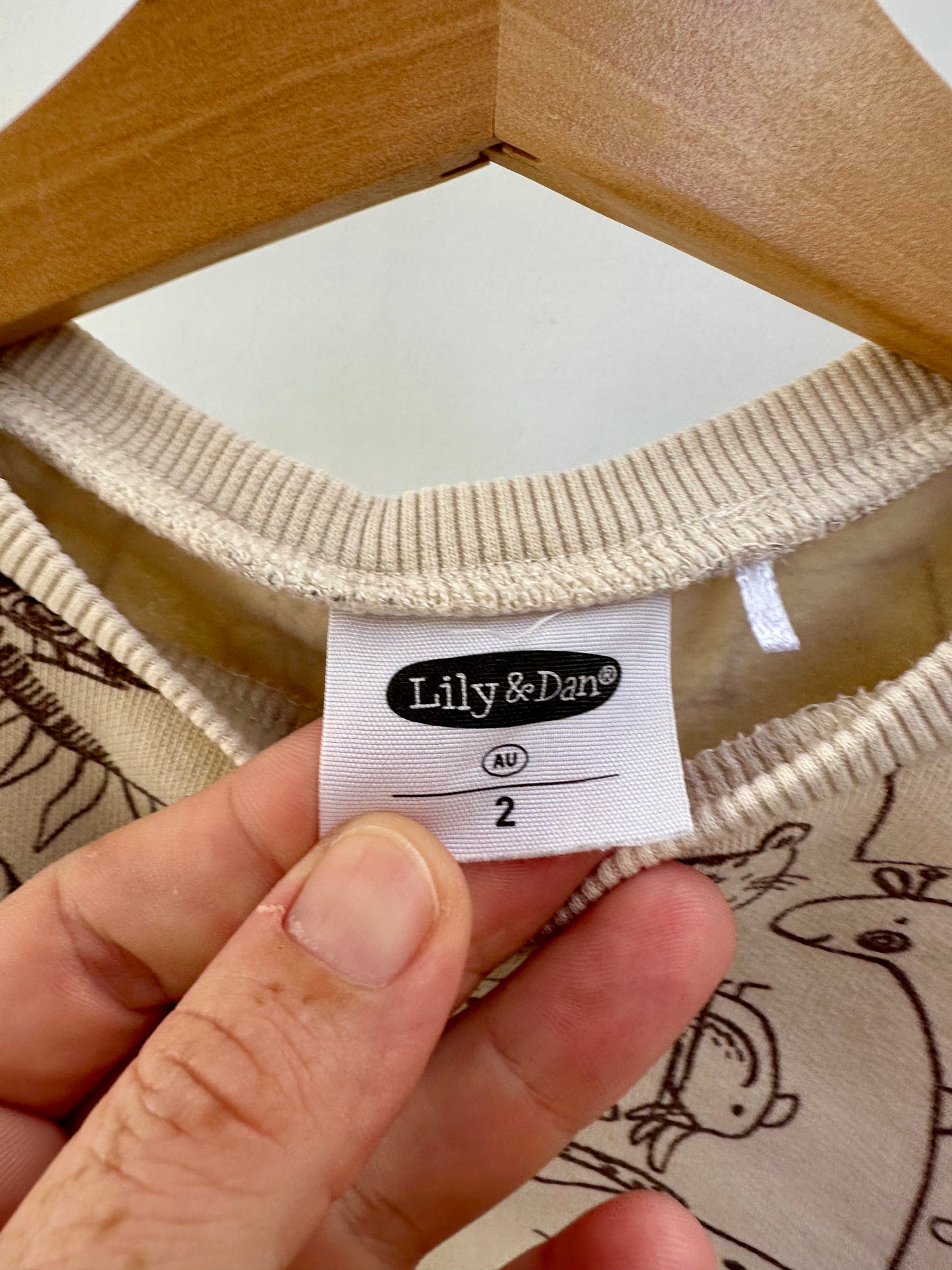 Lily and Dan tracksuit - size 2
