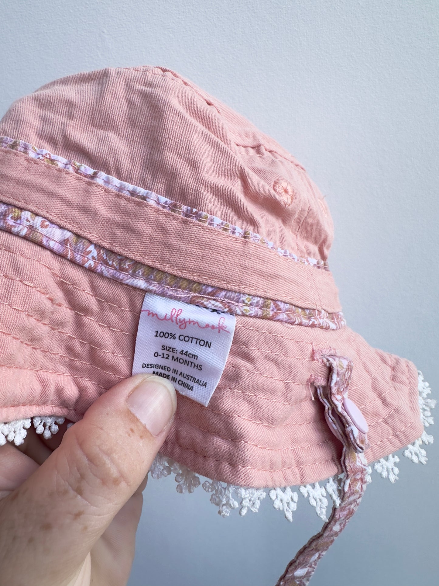 Millymook bucket hat - size 0