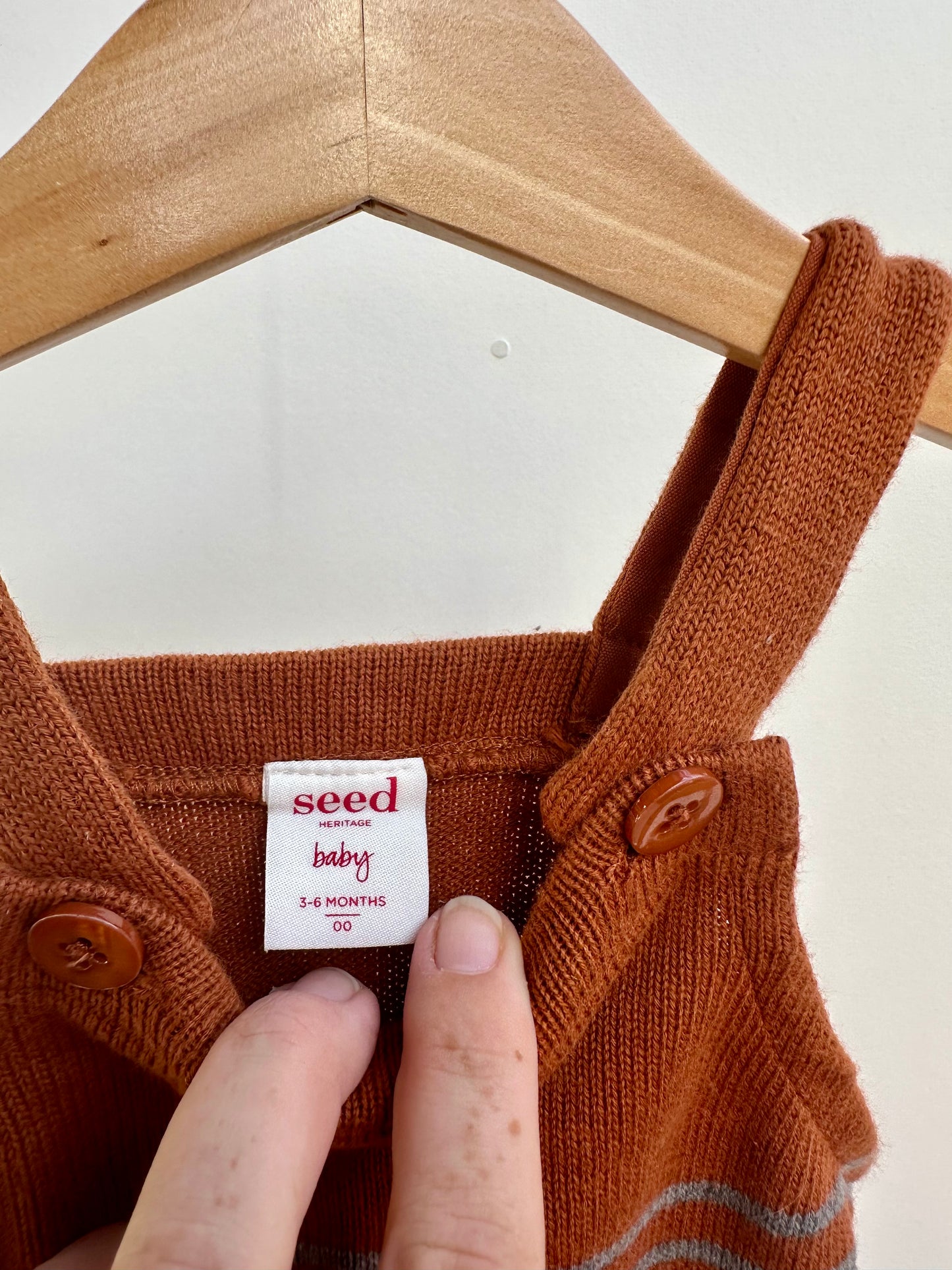 Seed baby overalls - size 00