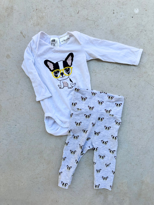 H&M dog set - size 00