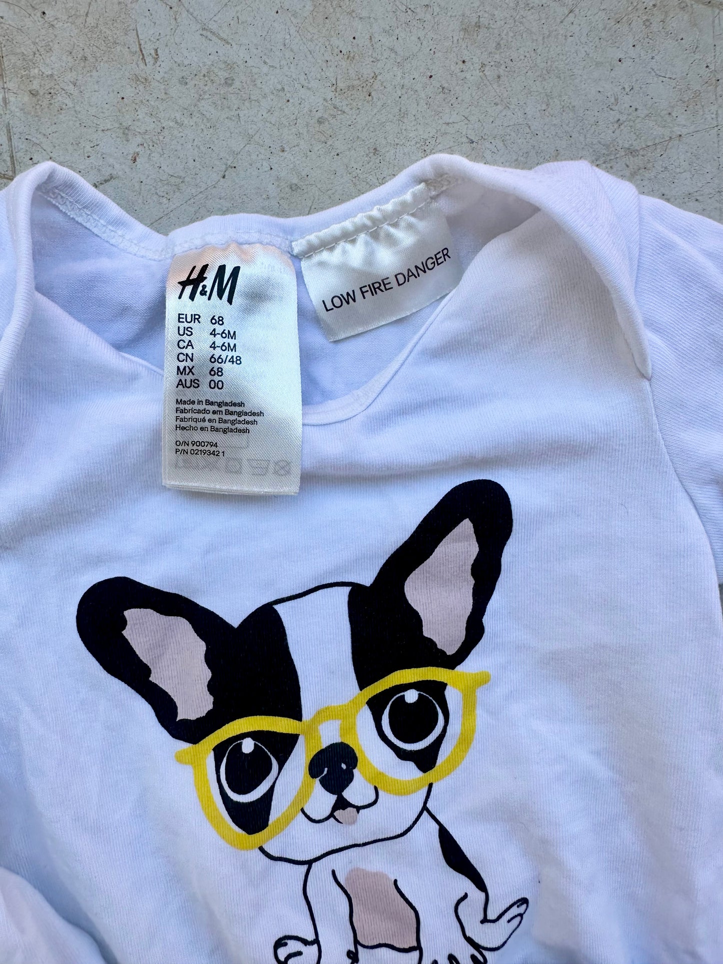 H&M dog set - size 00