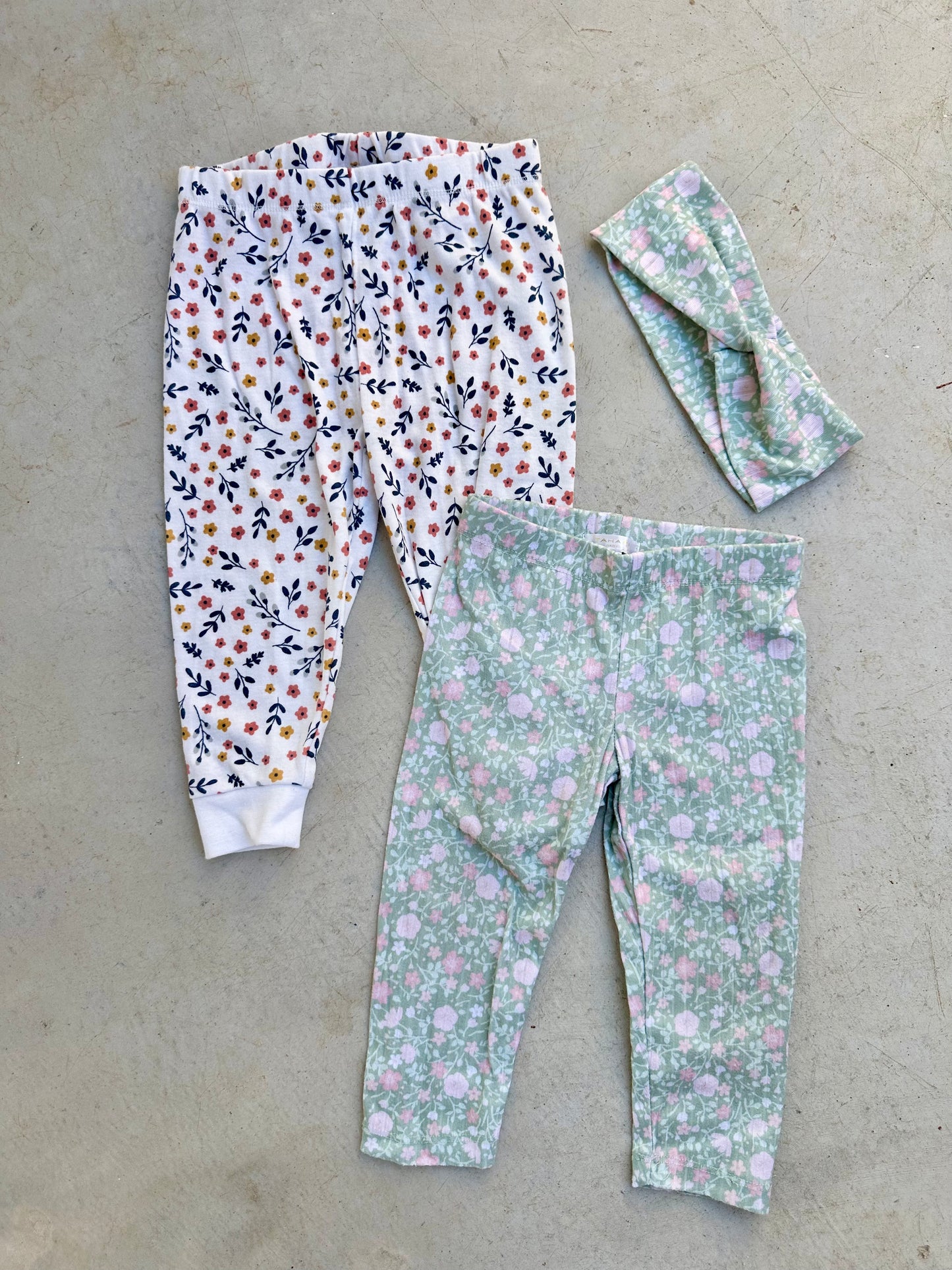 Leggings and headband bundle - size 1
