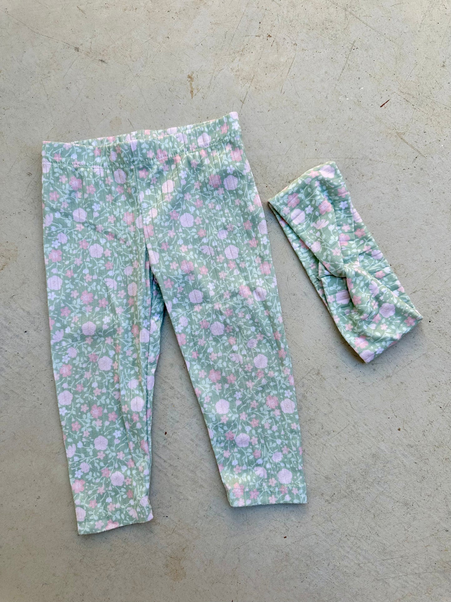 Leggings and headband bundle - size 1